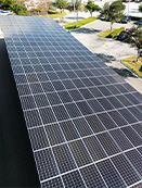 Solar Panels at Jacksonville Vision Distribution Center (photo)