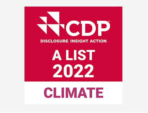Climate A List stamp (logo)